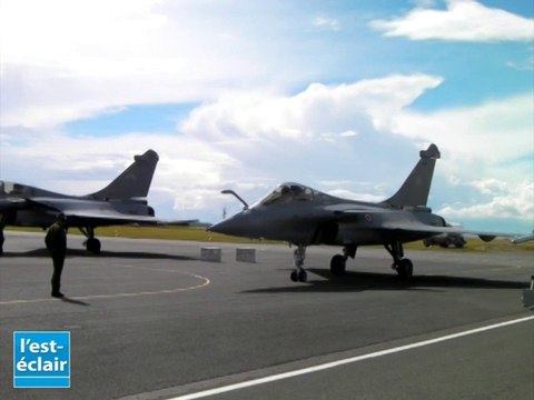 Démonstration du Rafale au meeting aérien de Barberey