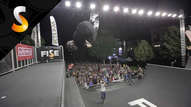 Julien CUDOT - 1st Final Roller Spine - FISE World Andorra 2014