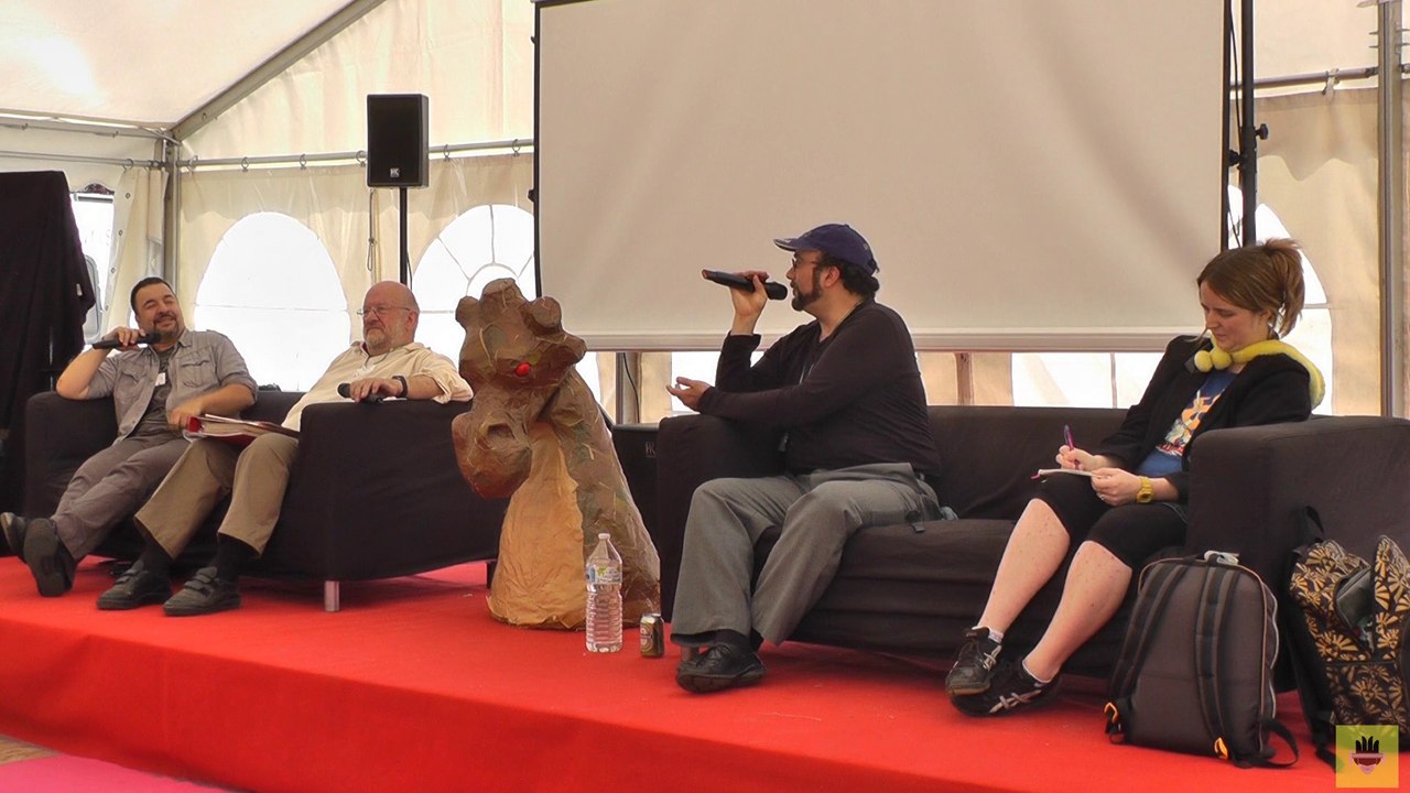 [Geek Faëries 2014] Aux origines de la culture geek avec Yvan West Laurence, Peter Watts et Douglas Alvès