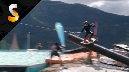Antoine Allaux - 3rd Final Wakeboard - FISE World Andorra 2014