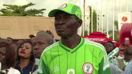 Fans in Lagos saddened by country's World Cup exit