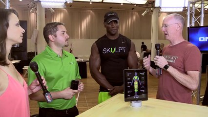 CE Week 2014: Tracking Muscle Quality with Skulpt Aim - GeekBeat.TV