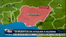 Boko Haram ataca iglesias en Nigeria, hay más de 50 muertos