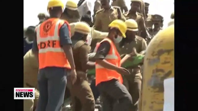 Rescue effort underway in two building collapses in India