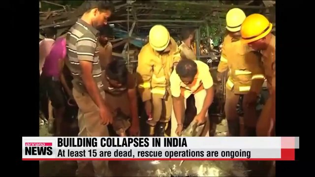 At least 15 dead after two deadly building collapses in India