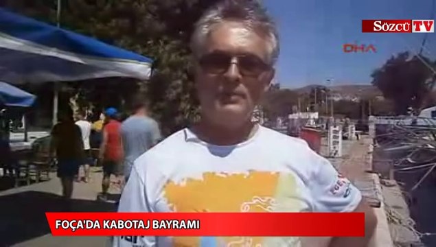 Foça'da kabotaj bayramı