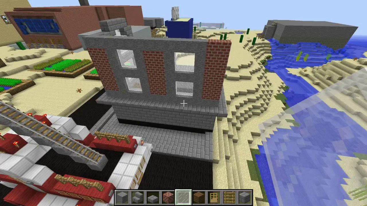 BLITZVILLAGE - MInecraft - Episode 52 - FIRE HOUSE!