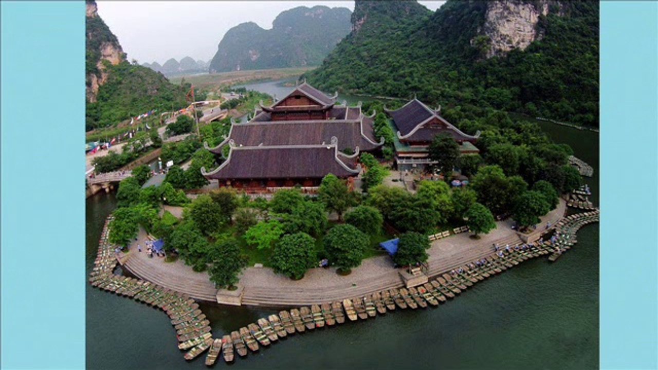 Bộ ảnh Tràng An - Bái Đính( Unesco nhìn nhận), nhạc Phạm Đức Nghĩa, show Caroline Thanh Hương