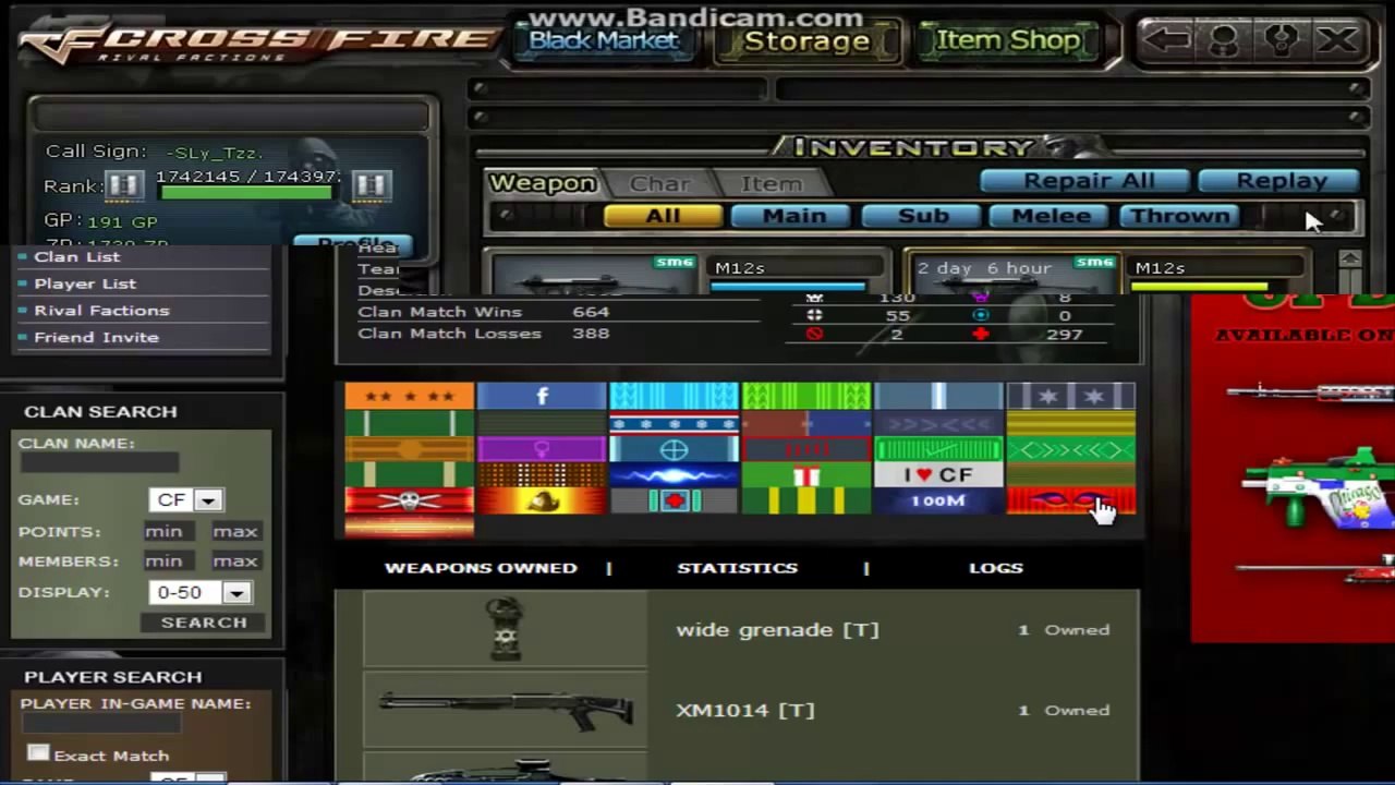 PlayerUp.com - Buy Sell Accounts - CrossFire NA account 4 sale