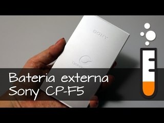 Bateria externa Sony CP-F5 - Resenha Brasil