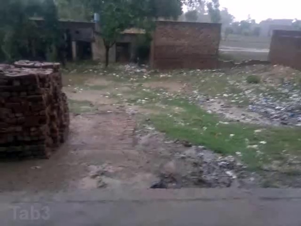 Thunderstorms Rain at Satrah Sandhuan 1 29-06-2014