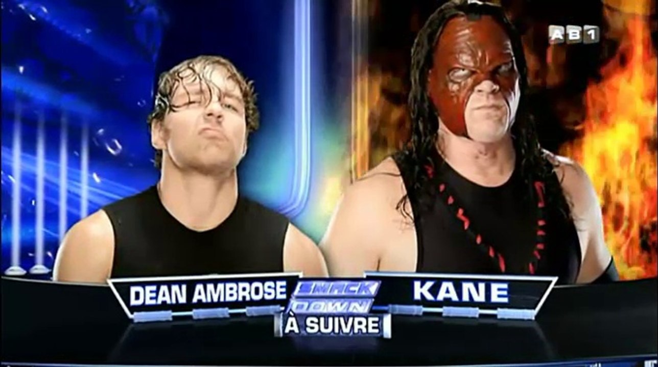 AB1 SMACKDOWN DEAN AMBROSE VS KANE