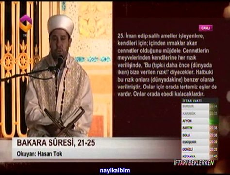 Hasan Tok Bakara Ramazan 2014