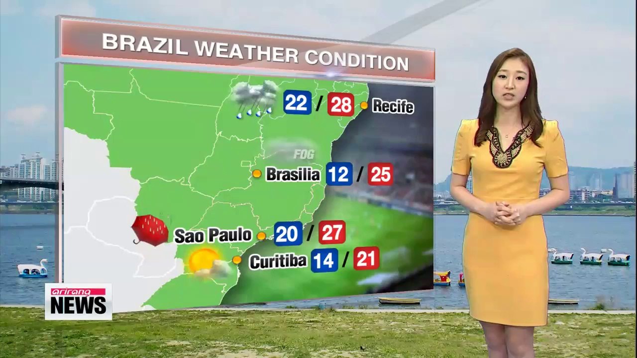 Another cloudy day except for Jeju
