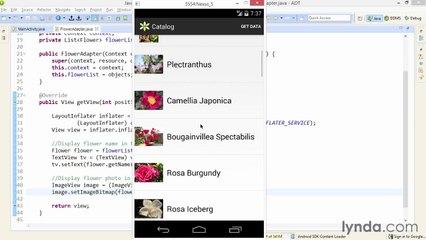 Connecting Android Apps to RESTful Web Services -loadimages