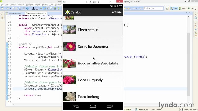 Connecting Android Apps to RESTful Web Services -loadimages