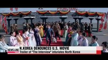 North Korea denounces U.S. movie calling it an act of war