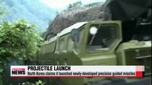North Korea launches three newly developed projectiles into East Sea (2)