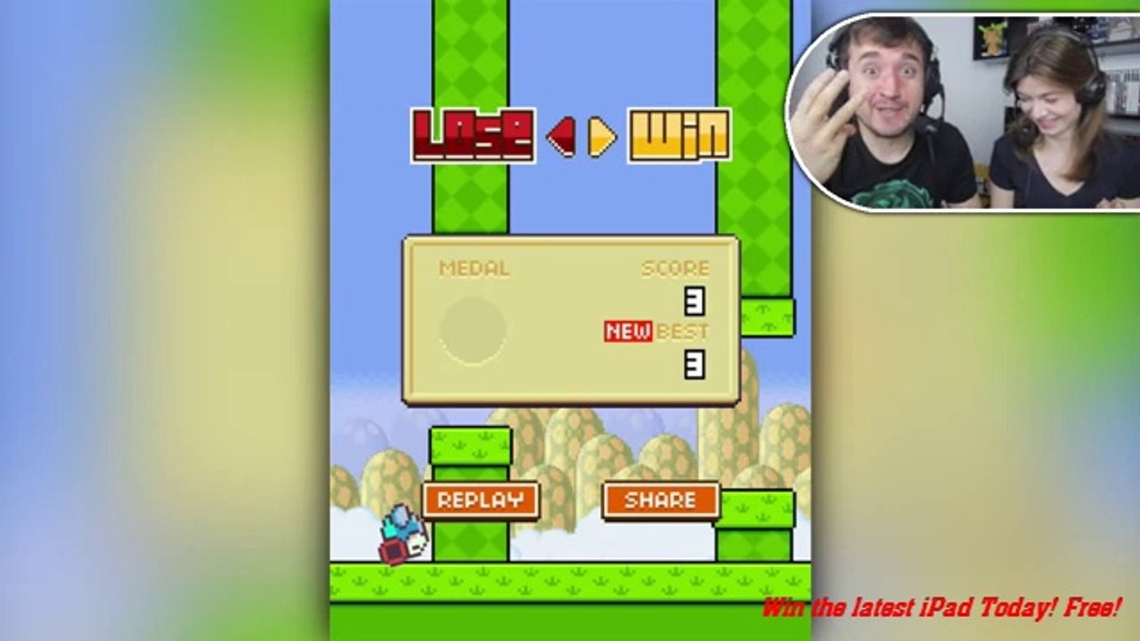 FLAPPY BIRD EM DUPLA! DESAFIO - TinyFly: Flappy Racing iPad