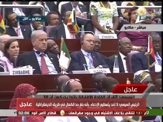 شاهد|| السيسى: 30 يونيو جنبت مصر حربا أهلية ومصير مجهول