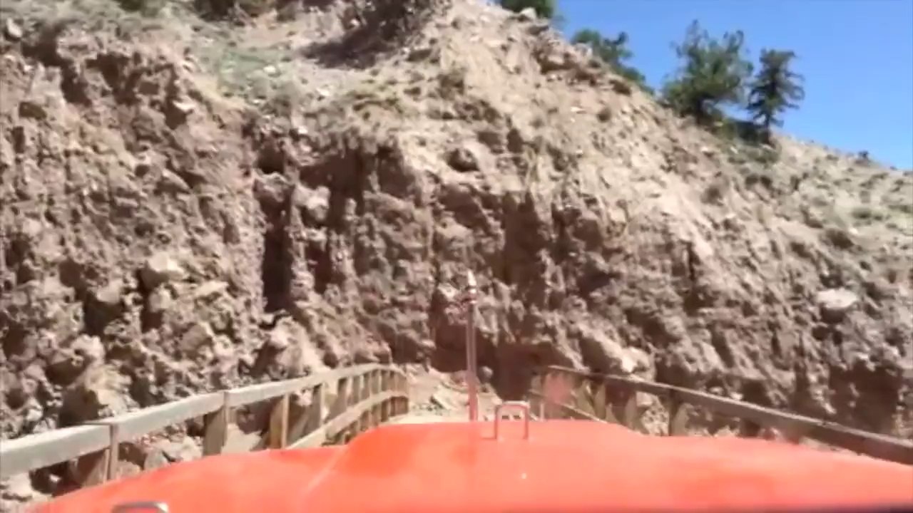 A drive along one of the world's most dangerous roads