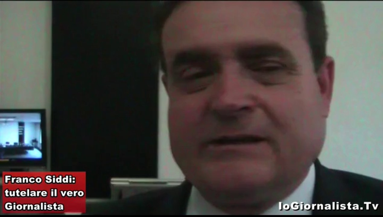 Franco Siddi: Chi è un Giornalista?