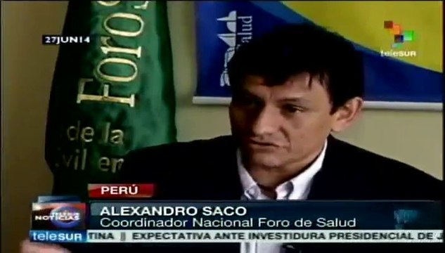 Médicos peruanos denuncian que Estado pretende privatizar Sector Salud