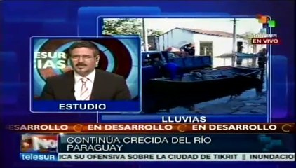 Paraguay: al fin cesaron las lluvias, hay 300 mil damnificados