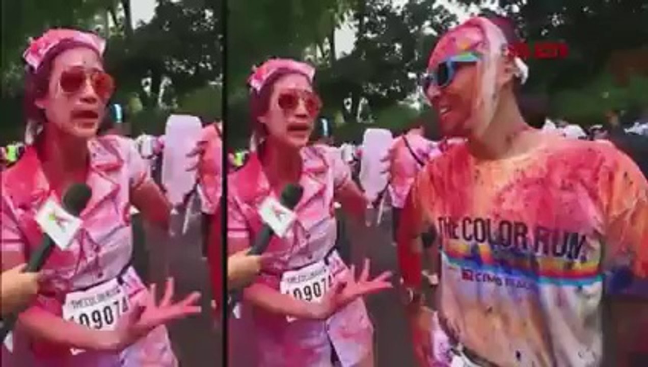 Sejumlah Selebritas Warnai The Color Run Indonesia 2014 - Newstar 27 Januari 2014