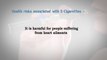 Health Risks Associated with E-Cigarettes