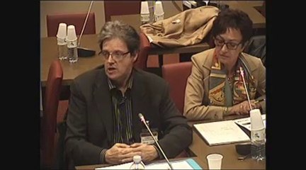 Audition de MM. Patrick Marien, pdt UNIHR 95, Gilles Lenice et Mme Fabienne Christ, directrice - Mardi 18 Décembre 2012