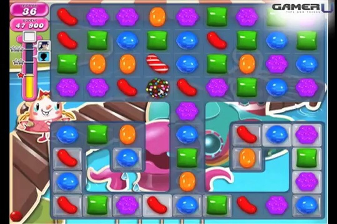 How to pass level 133 in the Candy Crush Saga -GamerU Tips & Tricks