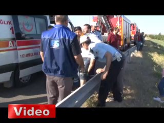 Başkent'te otobüs kazası