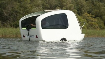 Sealander – The Amphibious Trailer For Camping And Sailing