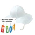 Cheap Deals White Cotton Floppy Sun Hat - Infant Review