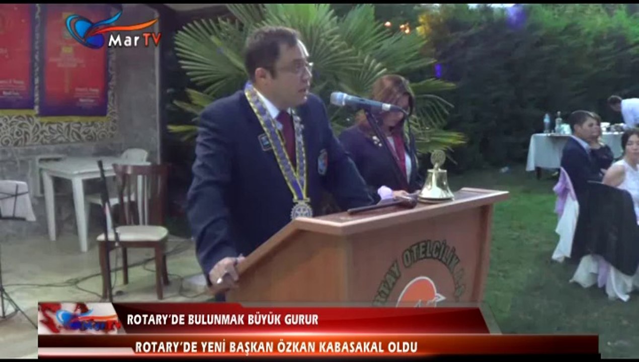 ROTARYDE BULUNMAK BÜYÜK GURUR