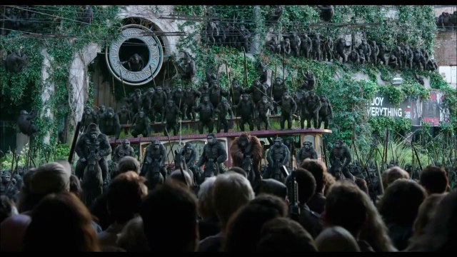 Dawn Of The Planet Of The ApesClip : Apes Don't Want War