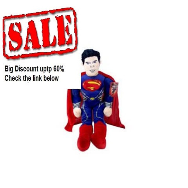 Best Price Superman Movie 'Man of Steel' Pillowtime Pal Cuddle Pillow Review