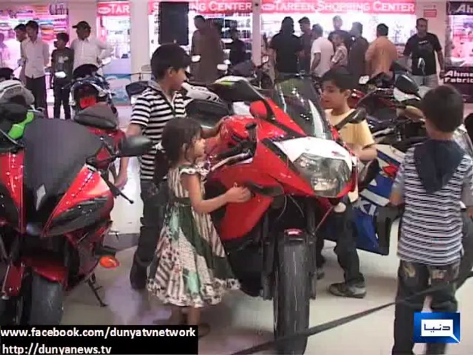 Quetta first heavy bikes exhibition