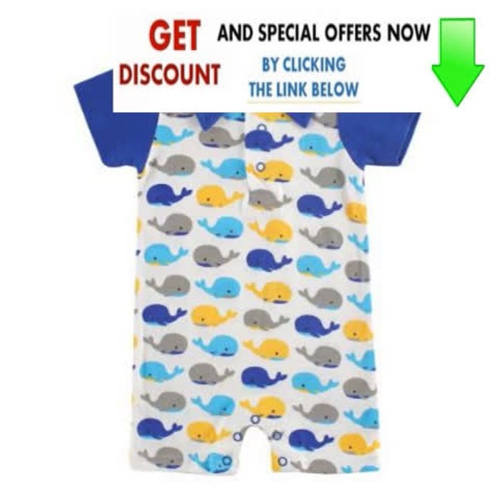 Cheap Deals Hudson Baby Whale Print Romper Review