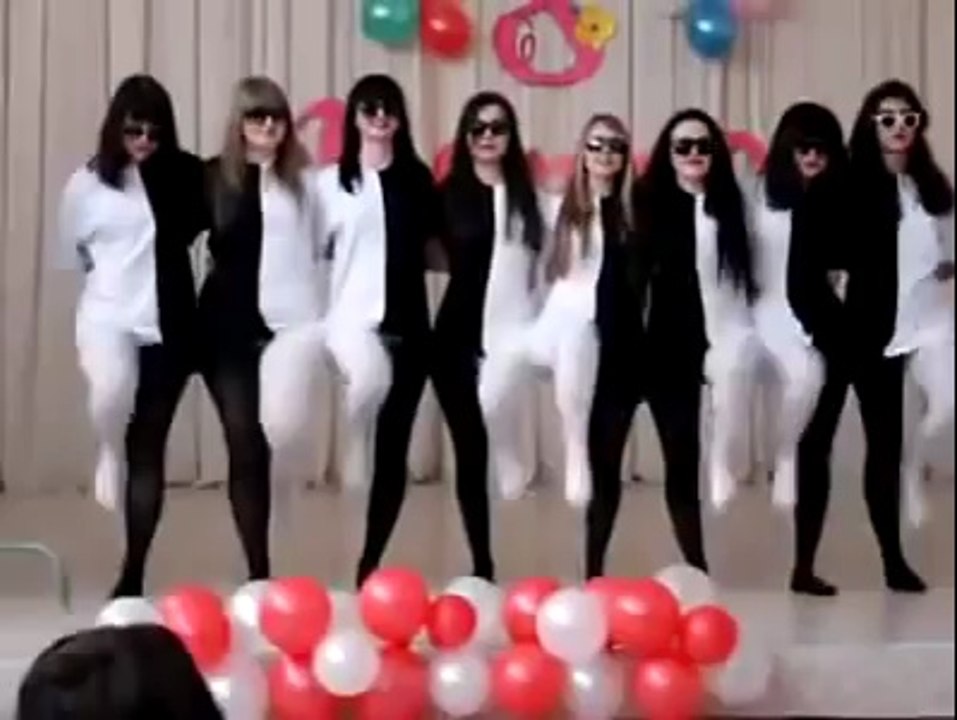 Choré en mode Illusion d'optique. Dingue...