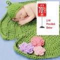 Best Price KeeBaby� Frog Green Crochet Baby Blanket Hat Knitted Photography Prop Review