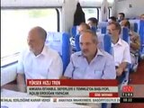 Ankara - İstanbul Arası Yüksek Hızlı Tren Seferleri Başbakan Erdoğan 5 Temmuzda Başlatacak