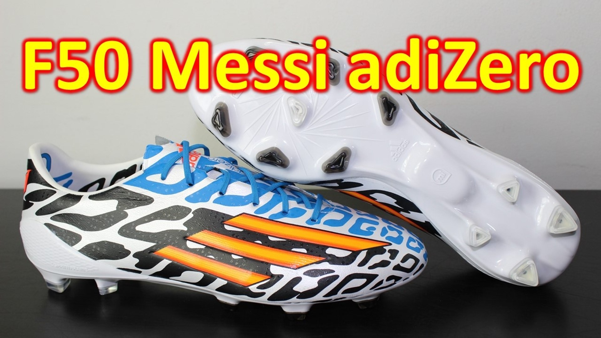 Messi Adidas F50 adizero Battle Pack - Unboxing + On Feet - video  Dailymotion
