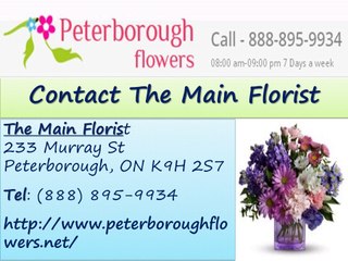 The Main Florist: Flower Shops in Peterborough