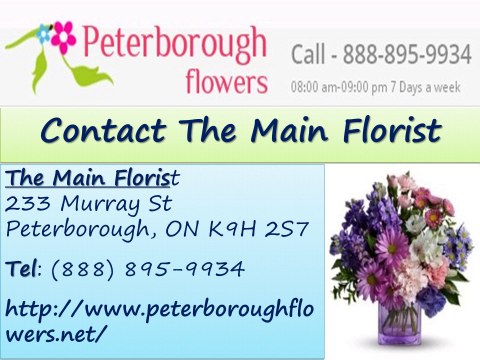 The Main Florist: Flower Shops in Peterborough