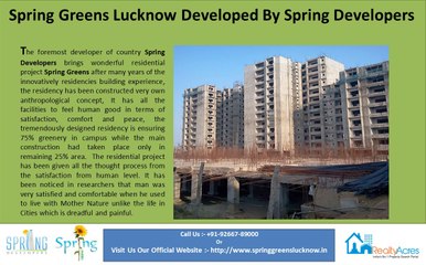 Spring Greens Lucknow Faizabad Road