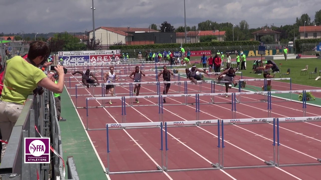 Finale 110 m haies Espoirs