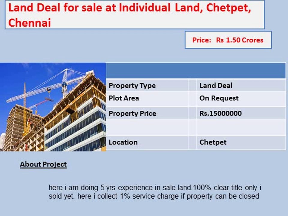 plots in chennai