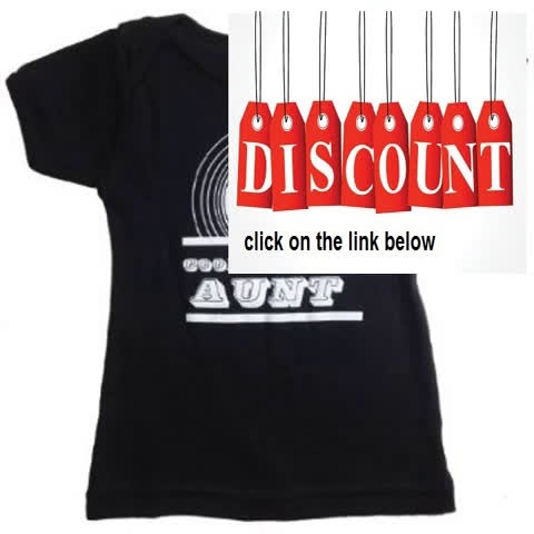 Cheap Deals YoungPunks Baby Cool Like my Aunt T Shirt Lap T Review